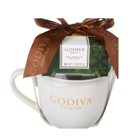 🌺Godiva Oversized Christmas/Holiday gift set-One Mug Set - Picture 2 of 3